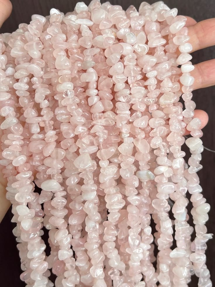 Quartz rose / rose quartz pierre originale