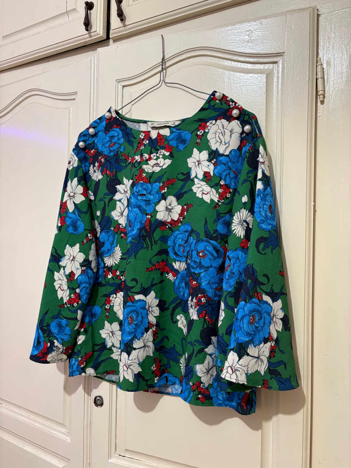 Zara chemise floral