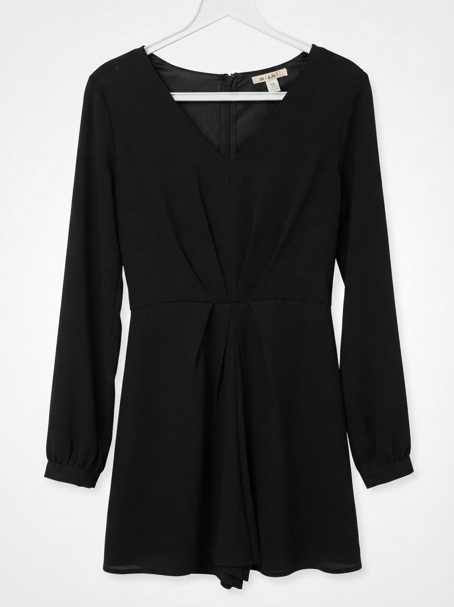 Combinaison short noir