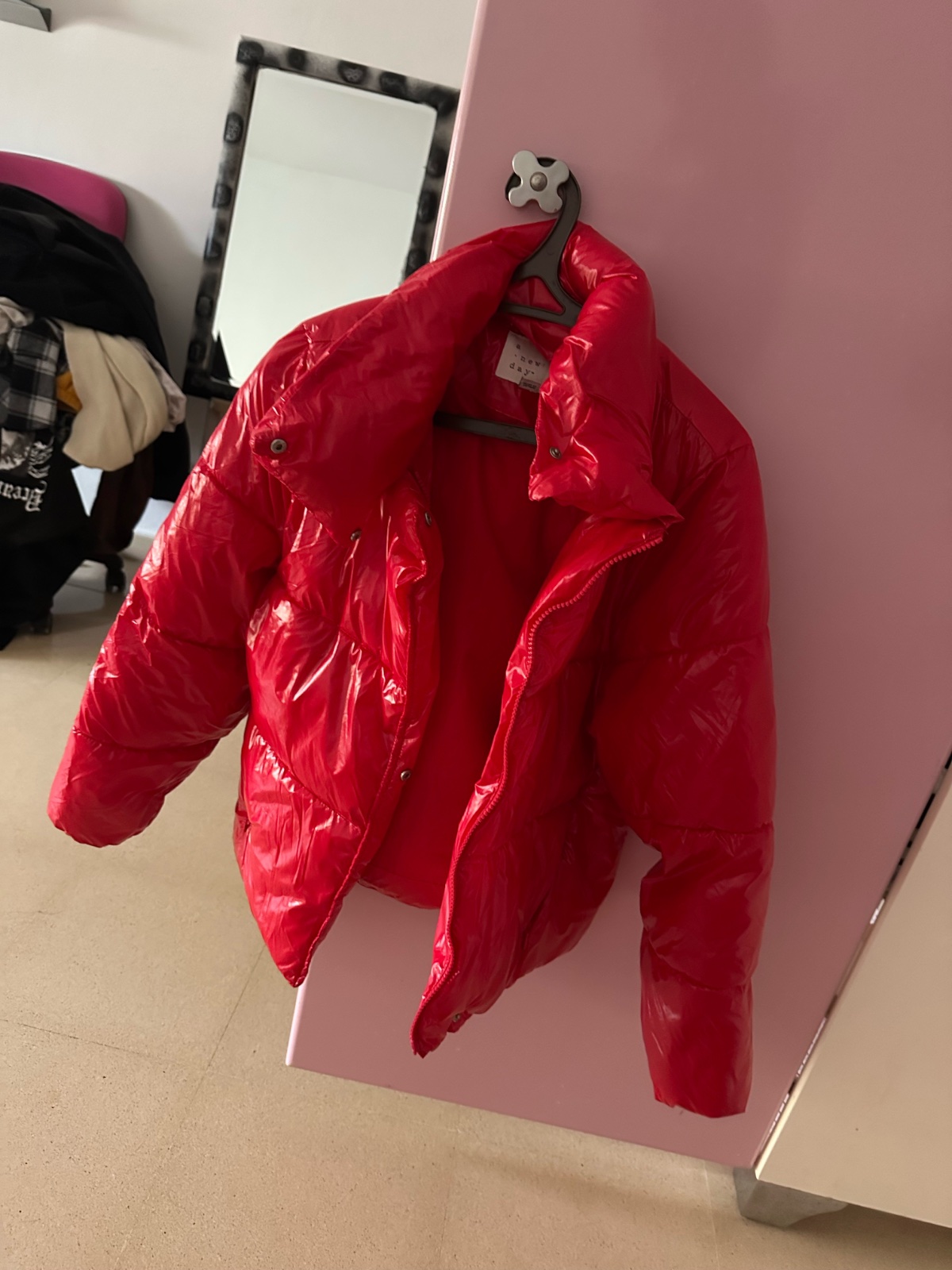 Manteau rouge 