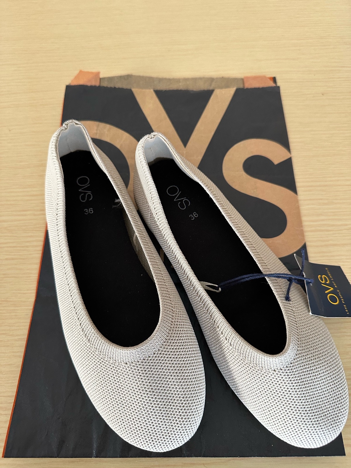 Ballerine en tissu