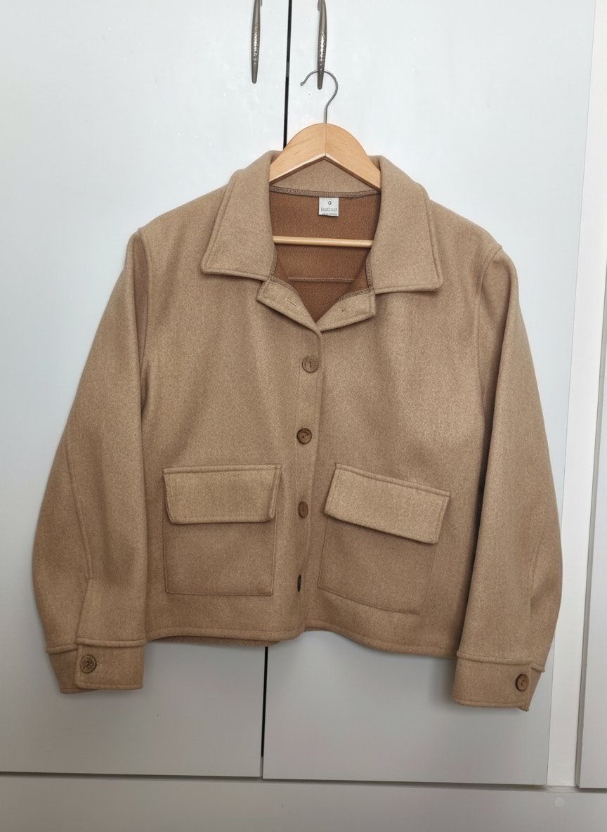 Veste beige/caramel 