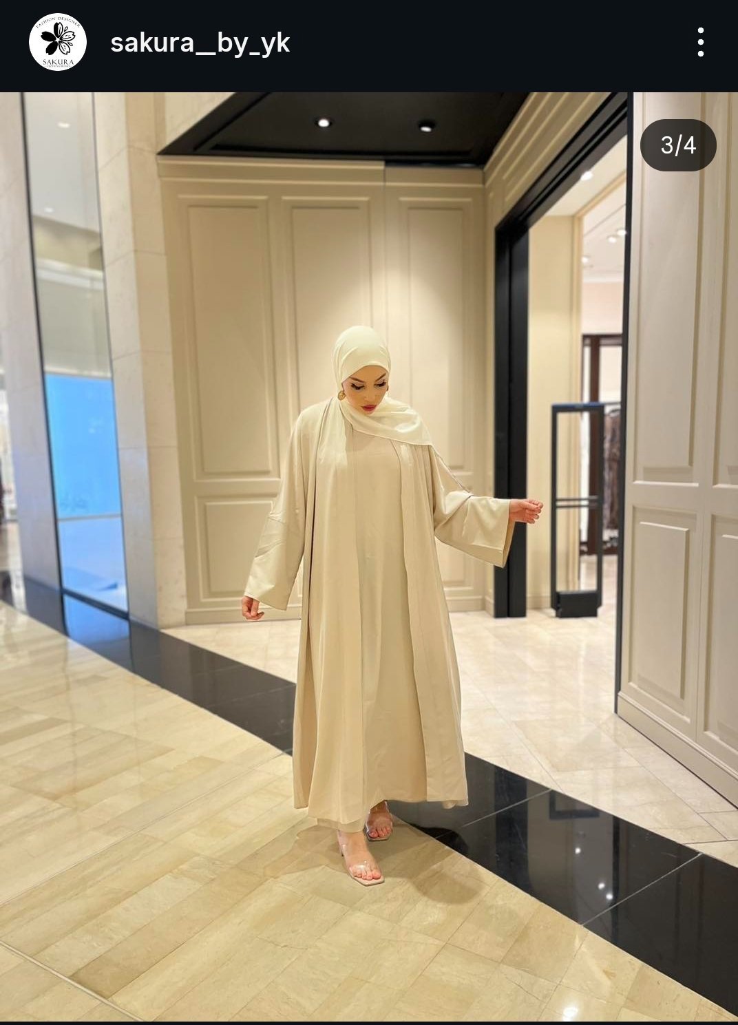 Abaya +robe sakura 