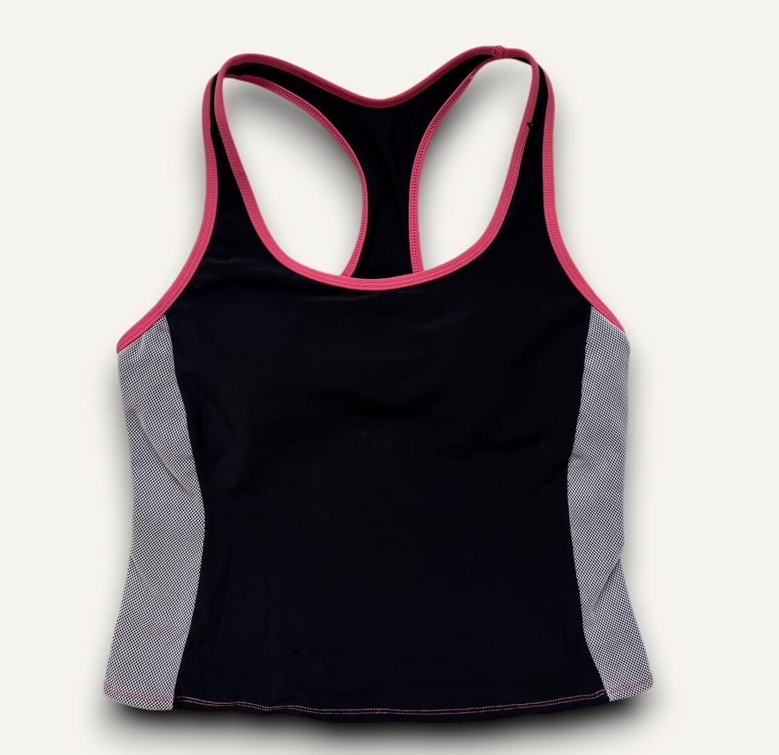 Cazimi Mesh Racerback Tank Top