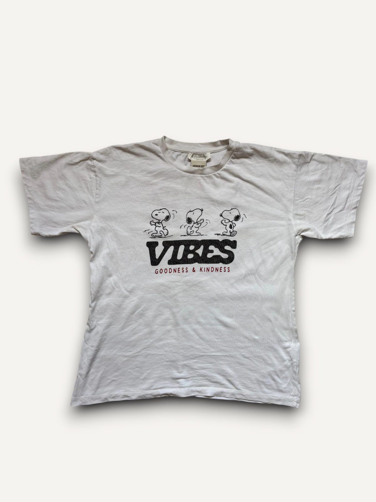Stradivarius Snoopy short-sleeved t-shirt