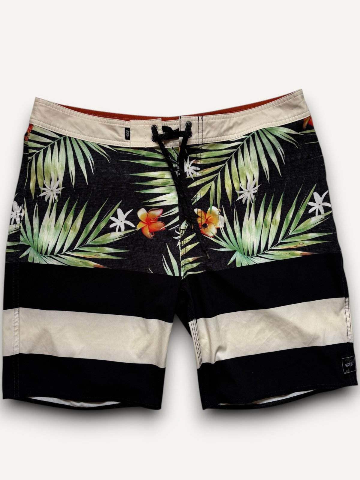 Vans Beach Summer Board Shorts Floral Bathing Suit Swim Trunks