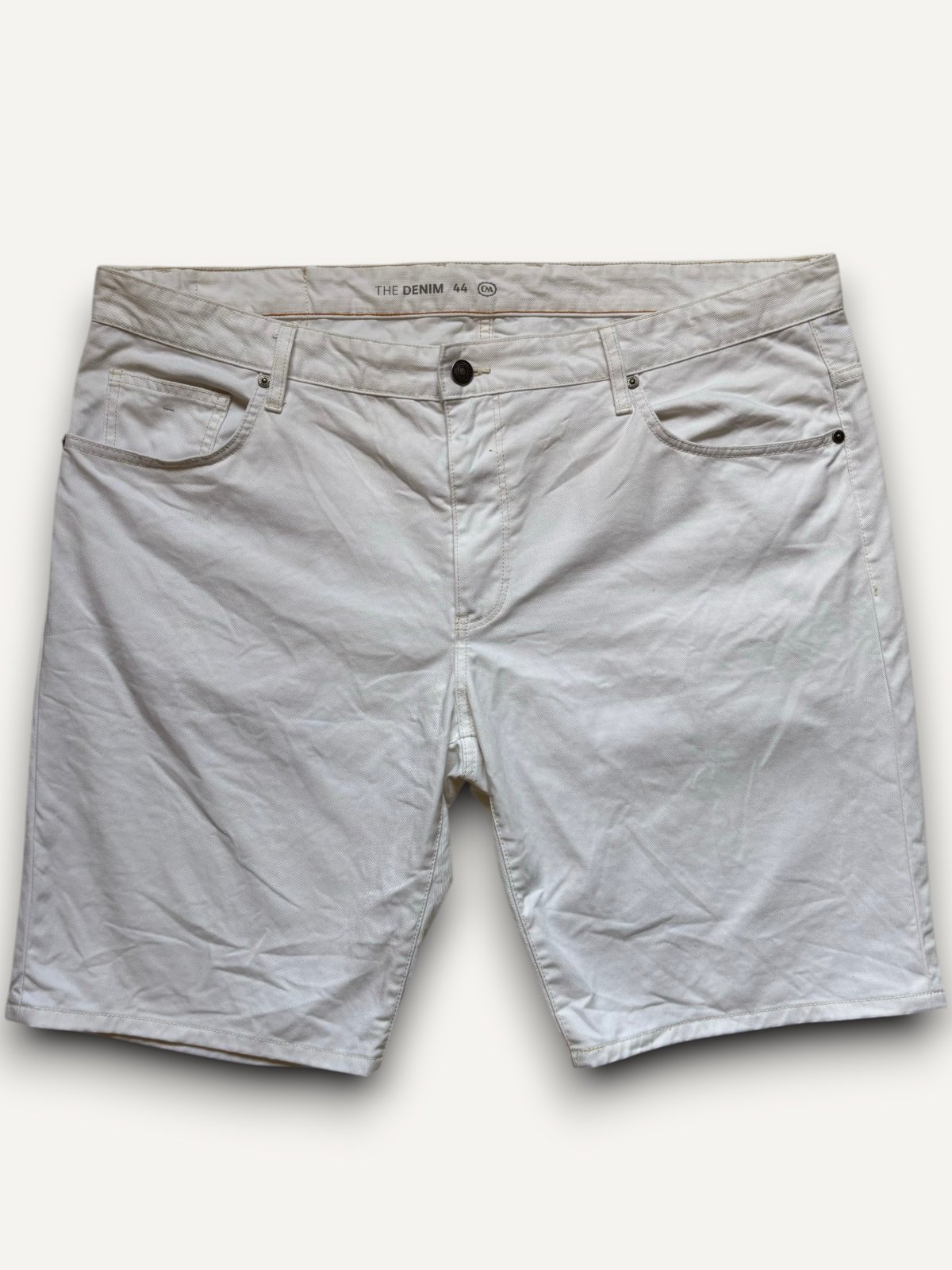 The Denim White Jorts