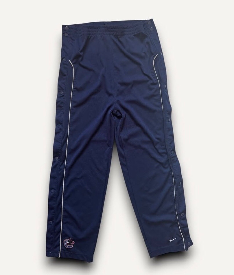 Vintage Nike Vancouver Tear Away Snap Track Pants