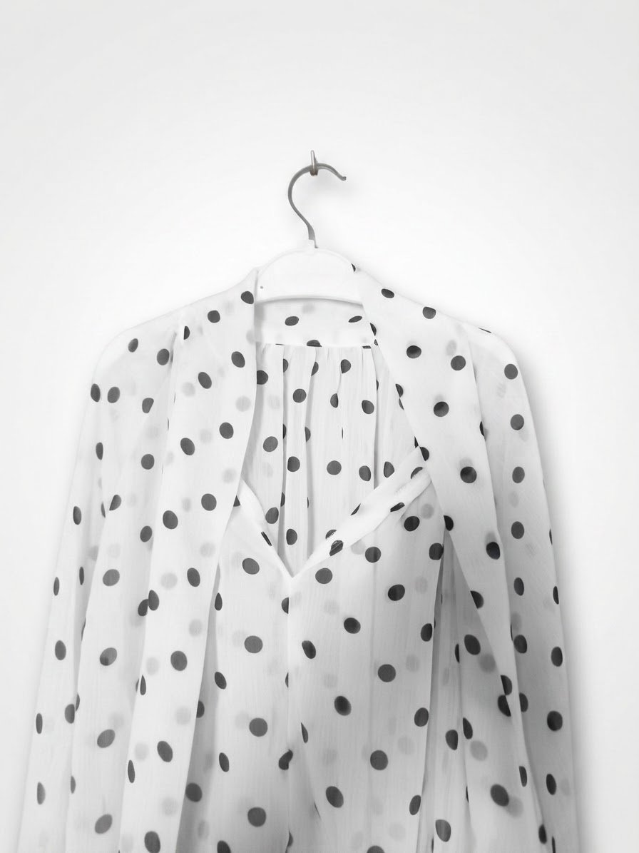 Chemise polka dot