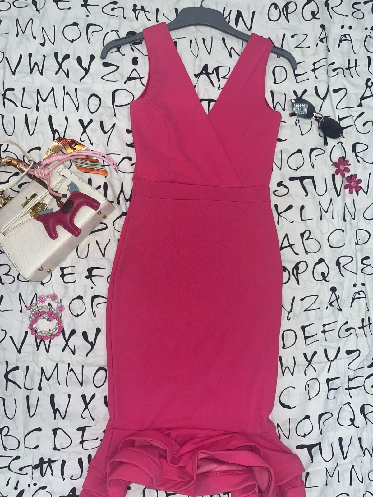 Robe rose 