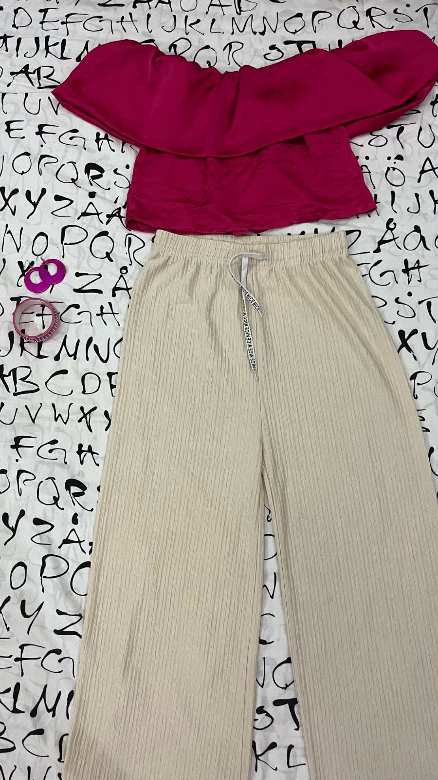 Pantalon et top 