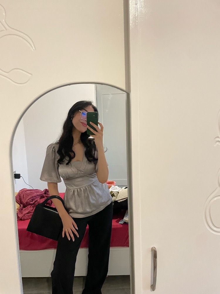 Chemise en satin