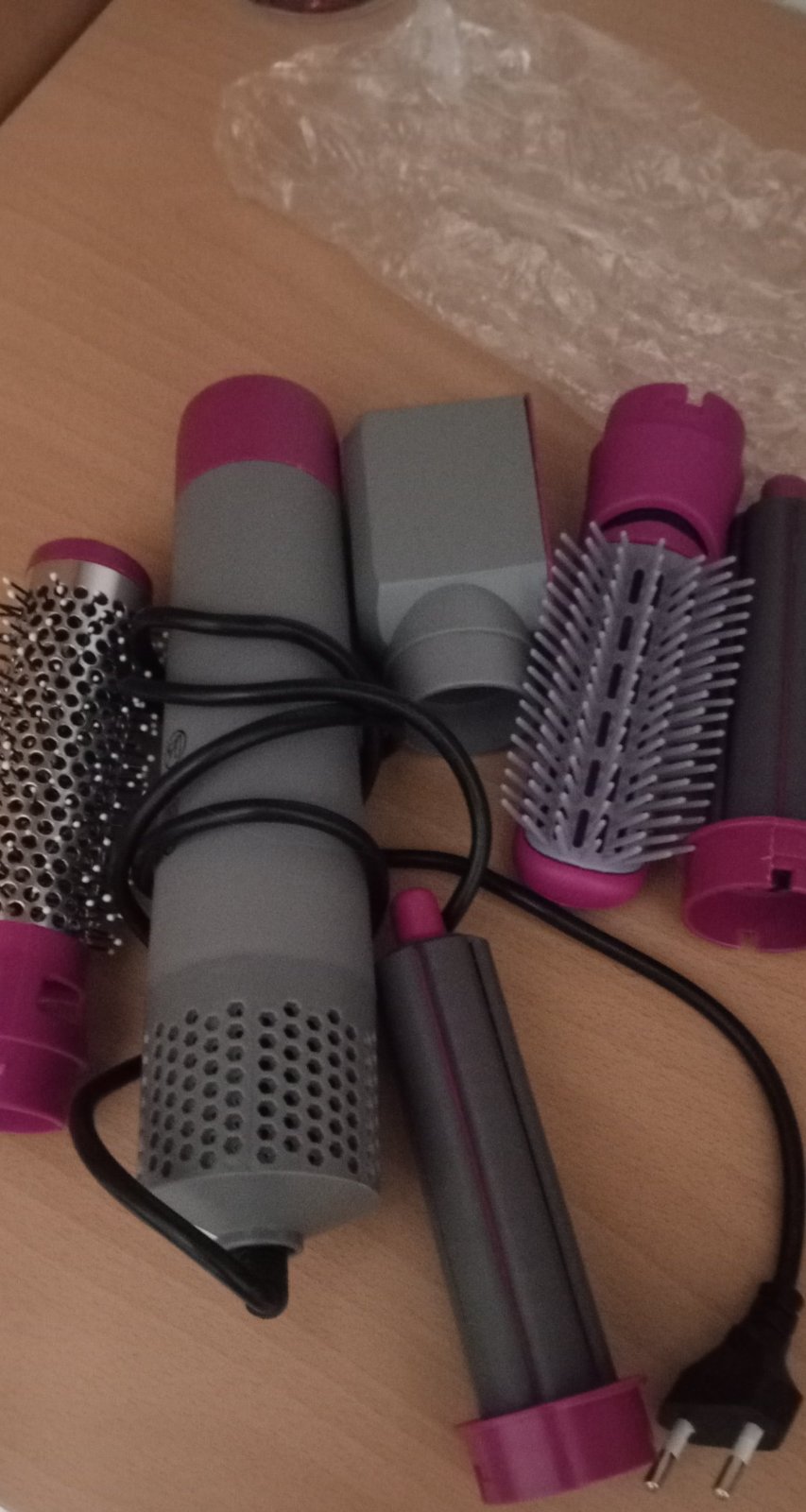 Brosse chauffante 