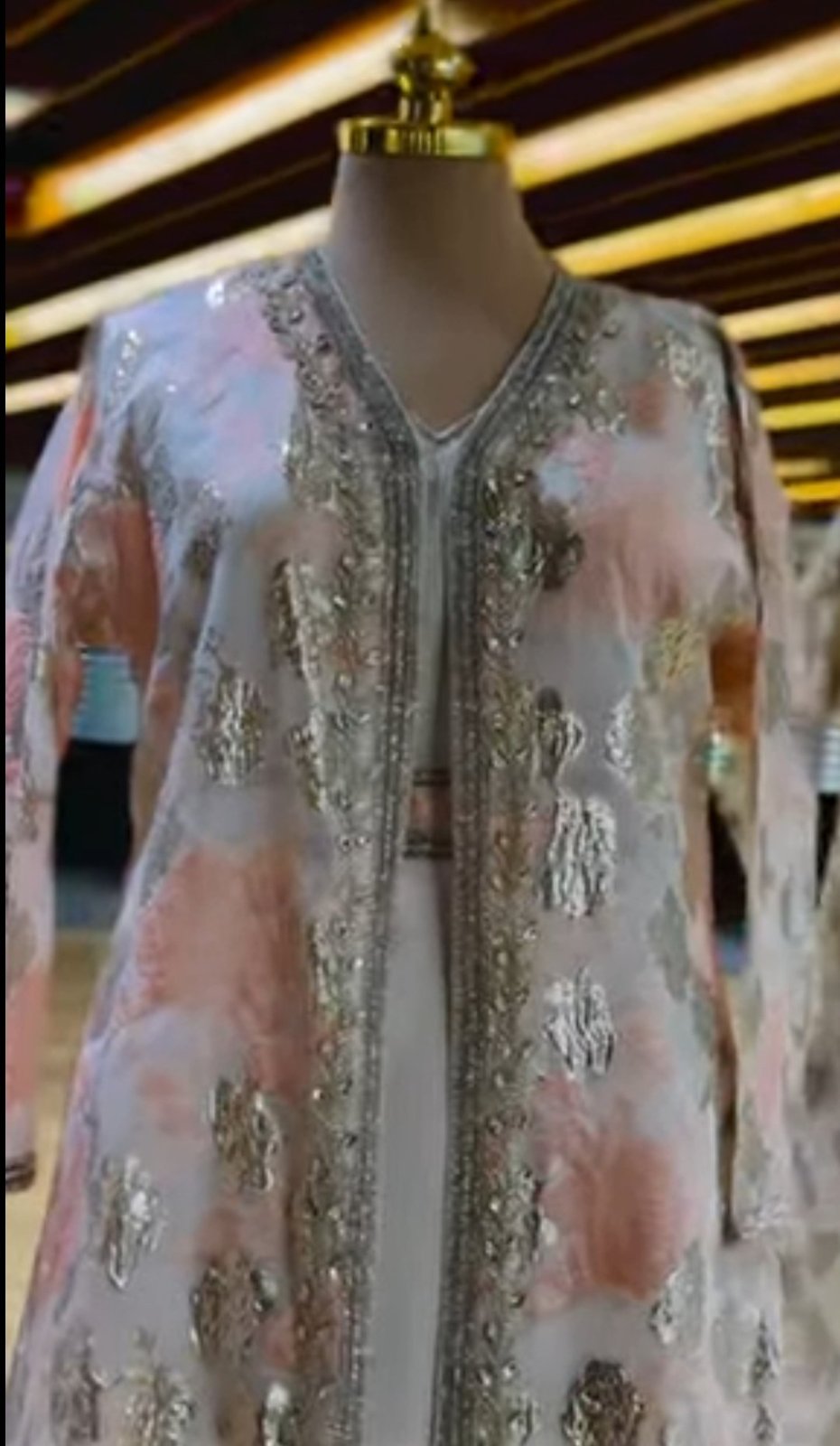 Caftan saumon 