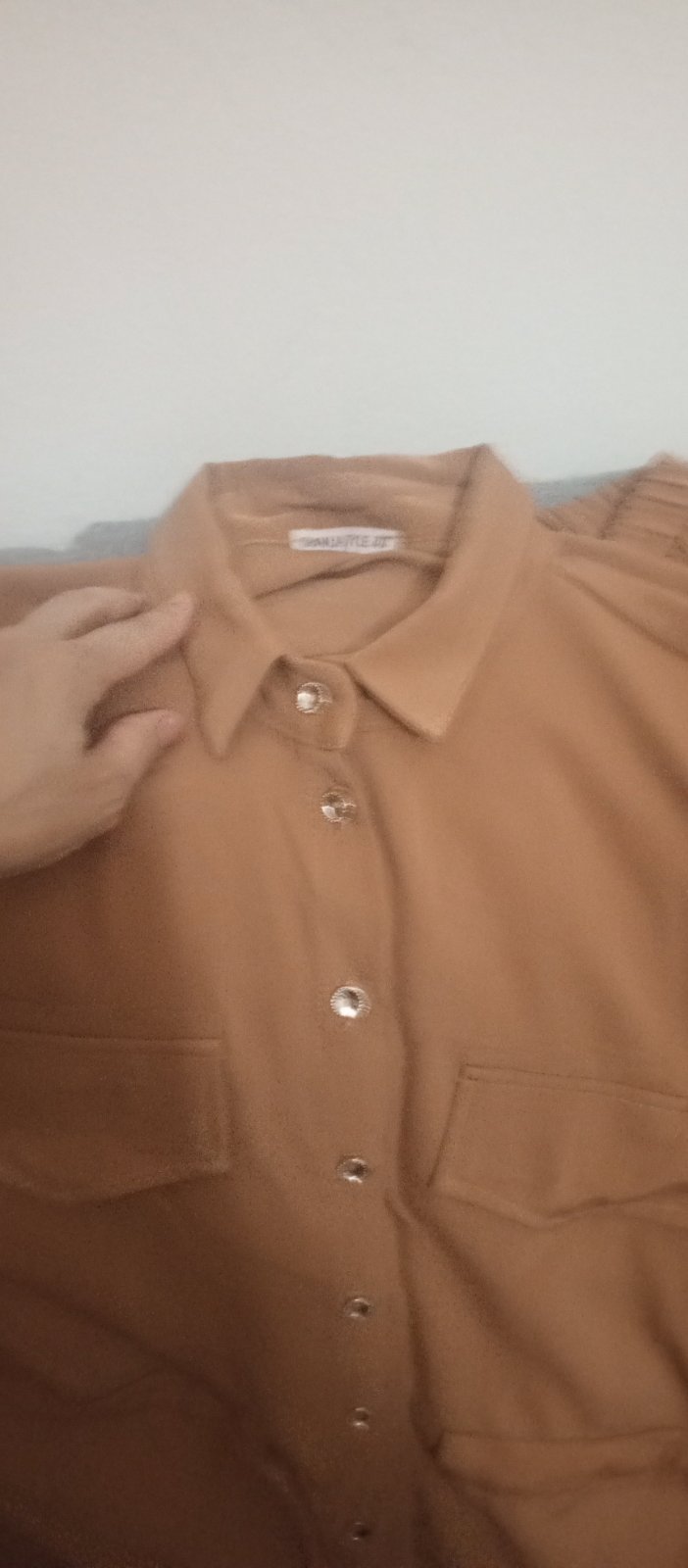 Ensemble pantalon camel