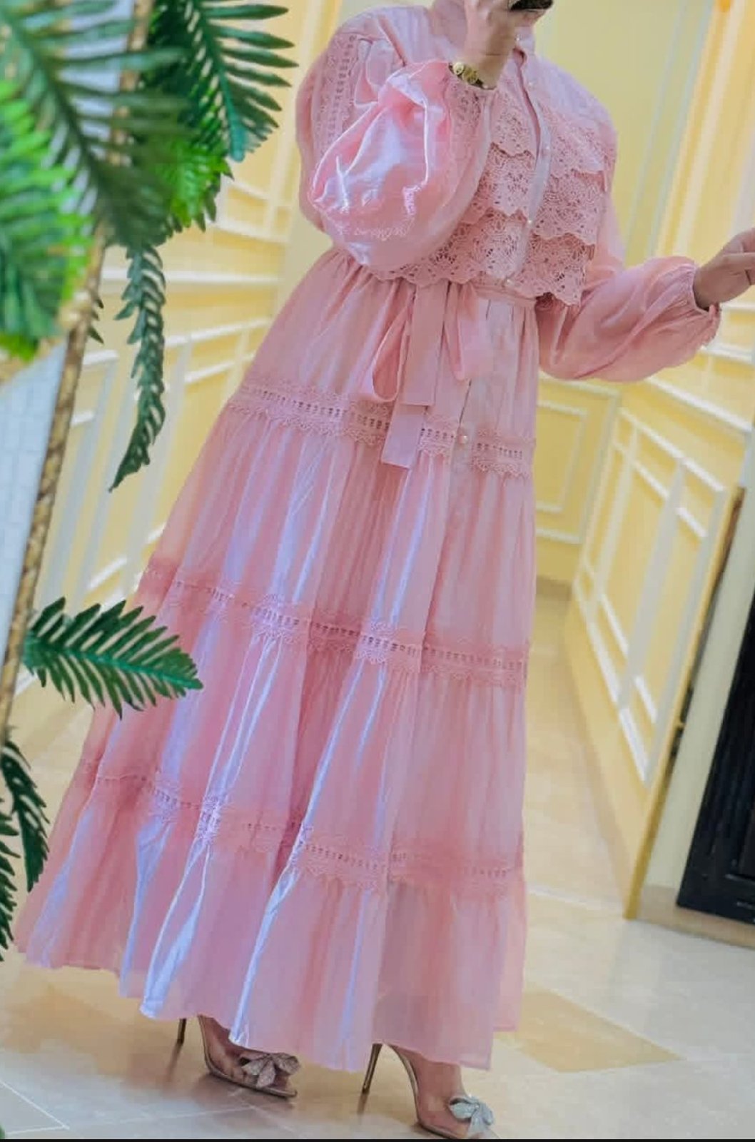 Robe saumon 