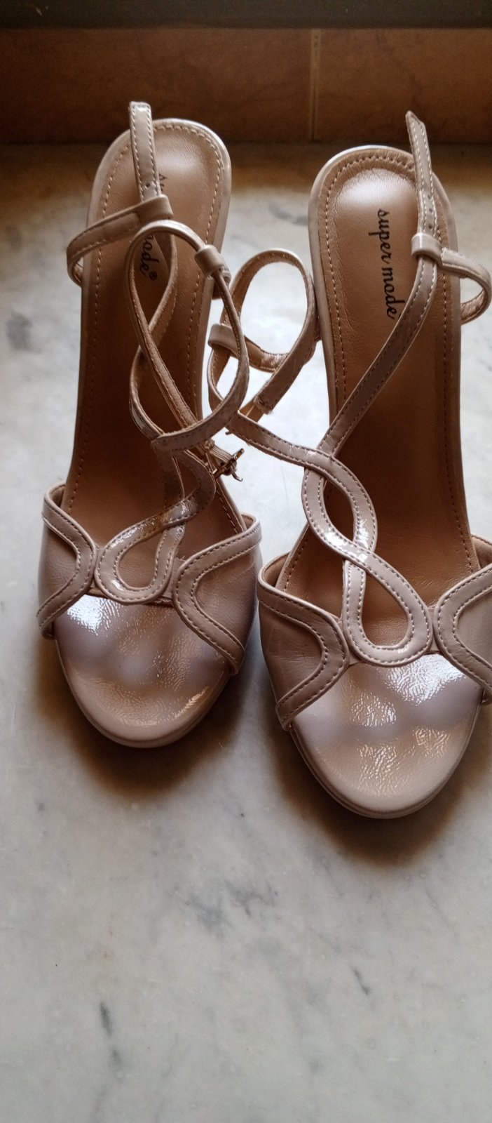Sandale beige 