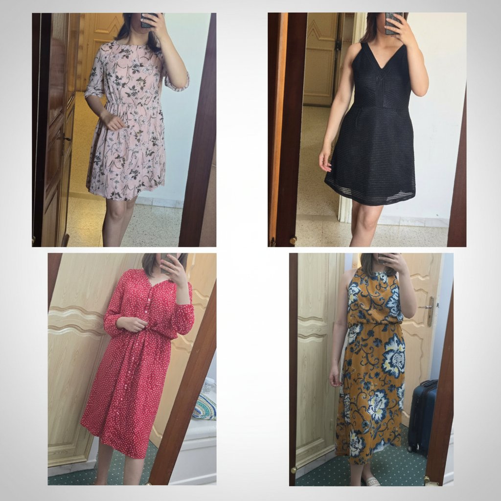 Lot de 4 robes taille XL 🤩