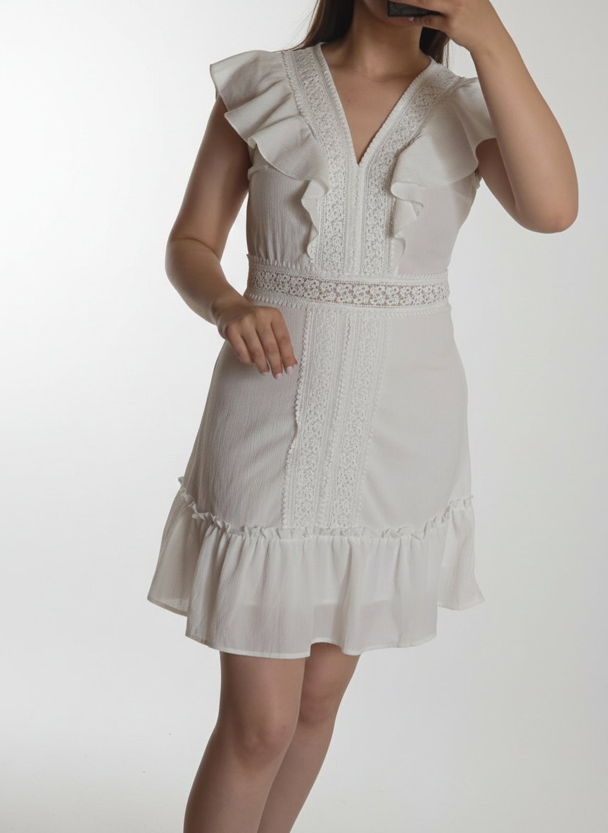 Robe blanche taille M 🤍