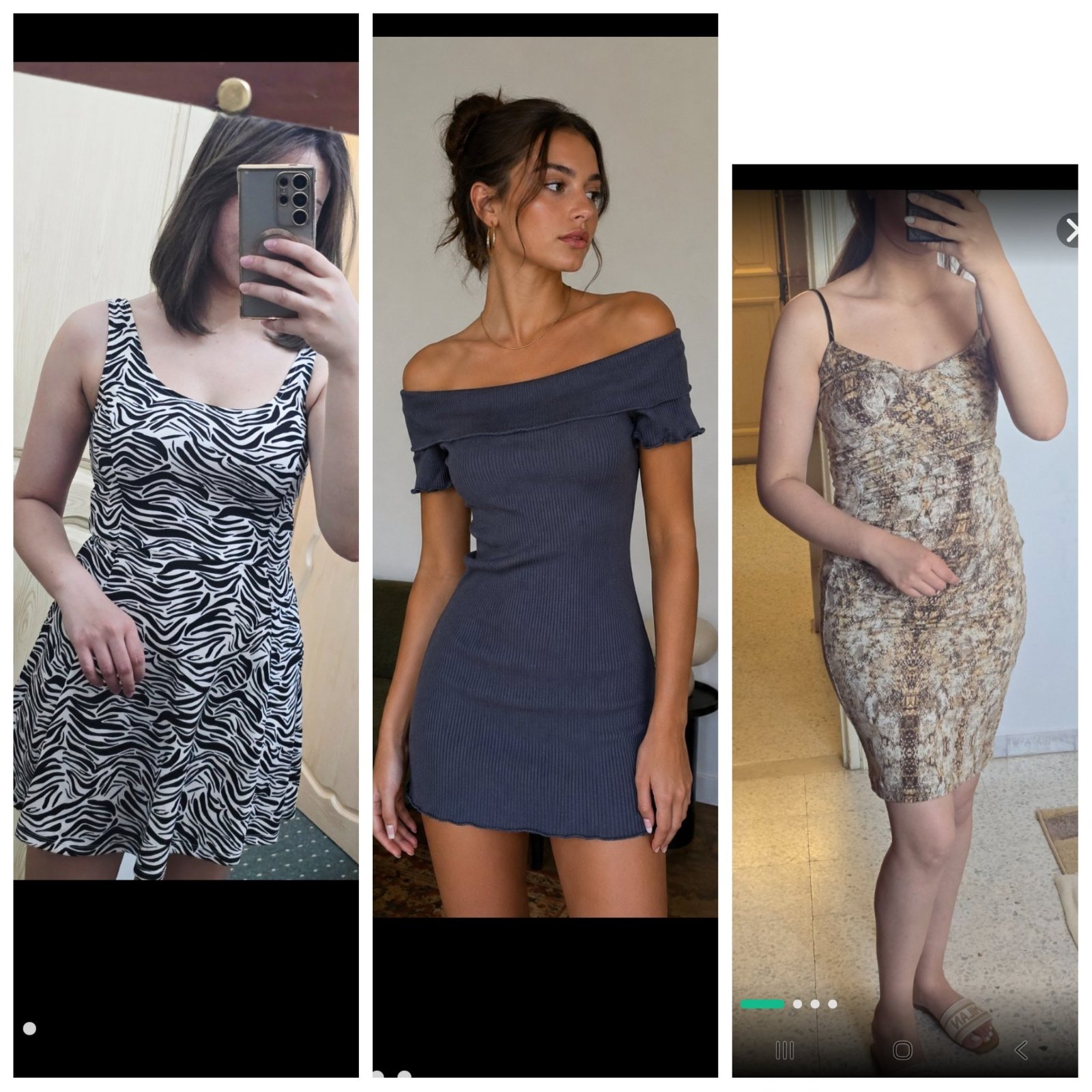 Lot de 3 robes taille S 🤩