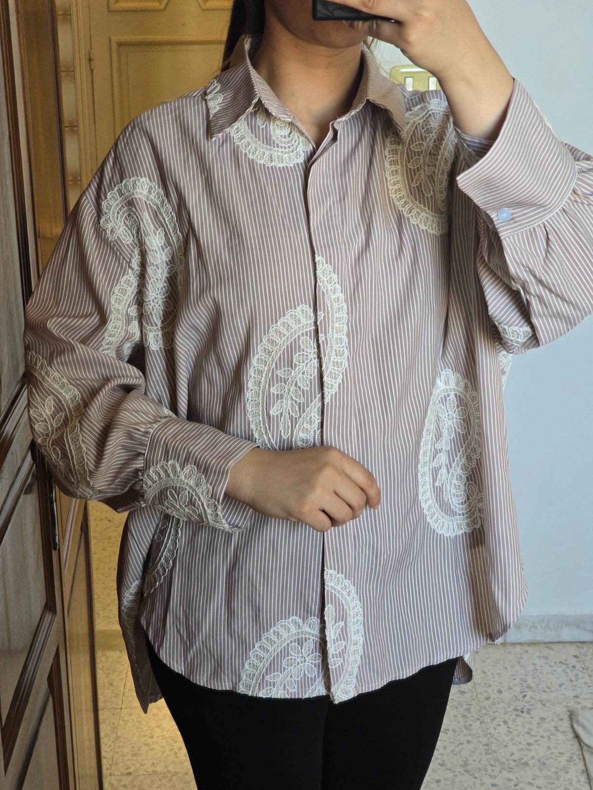 Chemise pour femme voilé taille XL XXL 