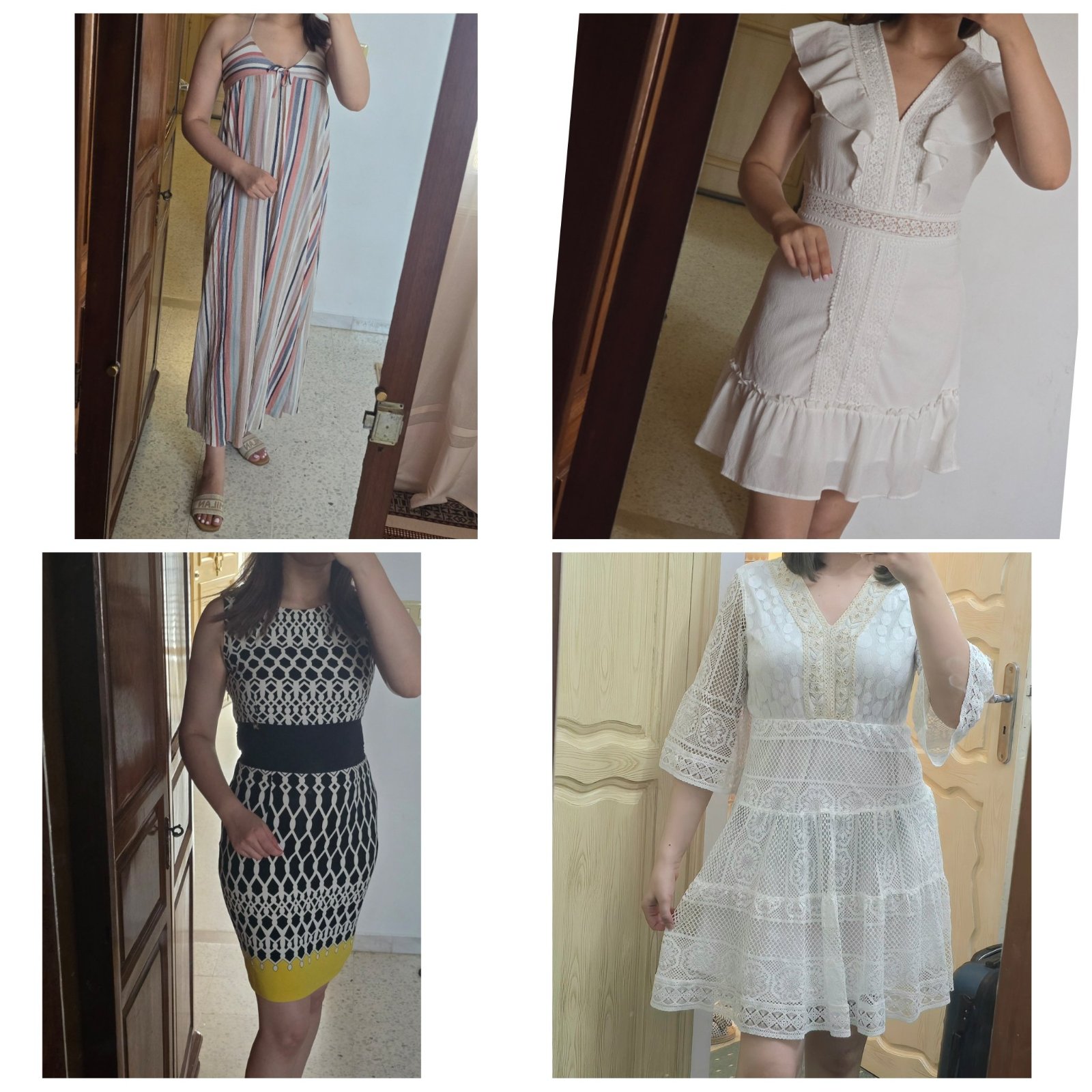 Lot de 4 robes taille M 🤩