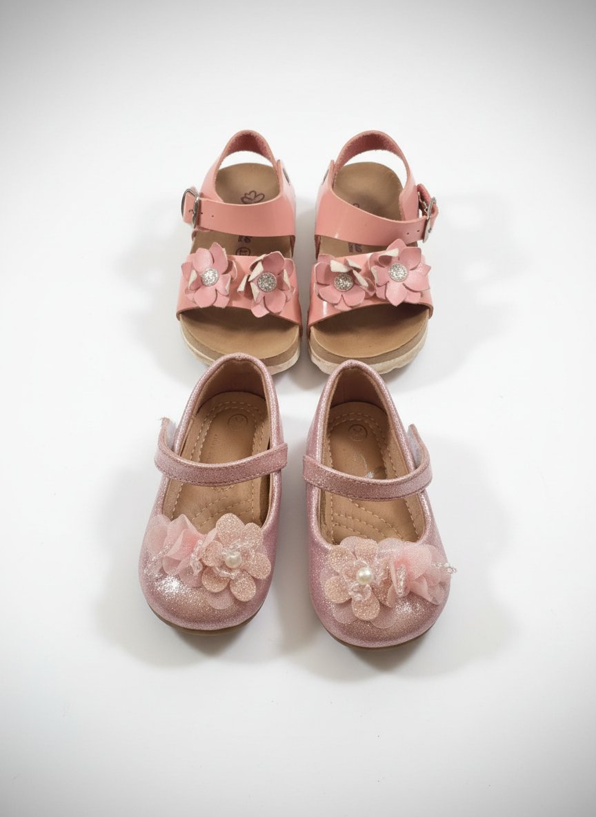 Lot de 2 chaussures fille pointure 21