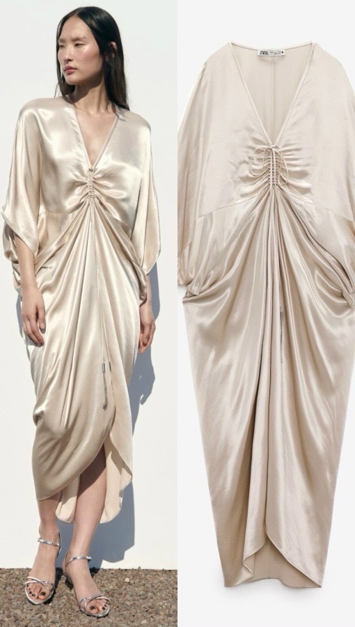 Robe zara satine 