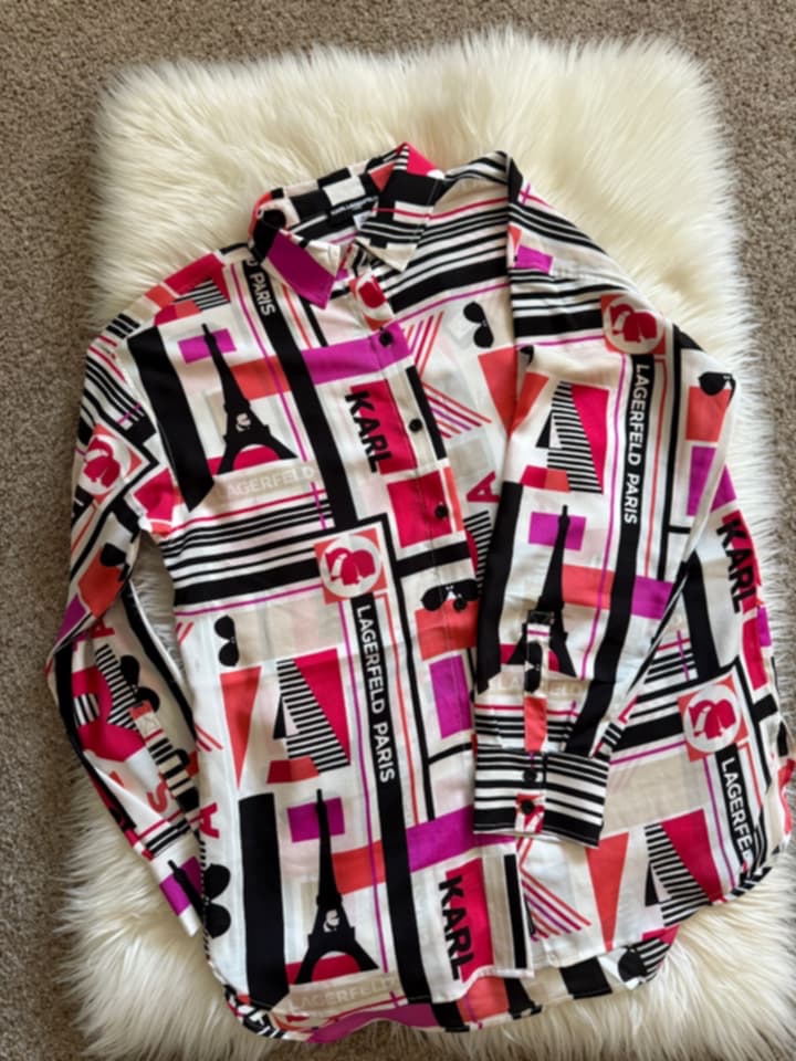 Chemise de la marque karl Lagerfeld authentique