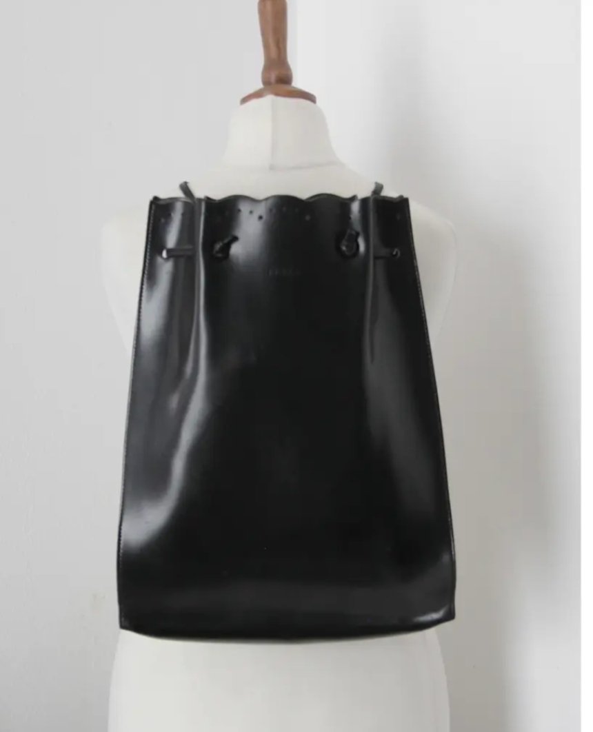 Profitez je vide 💎FURLA ⭐CUIR sac à main et a Dos 