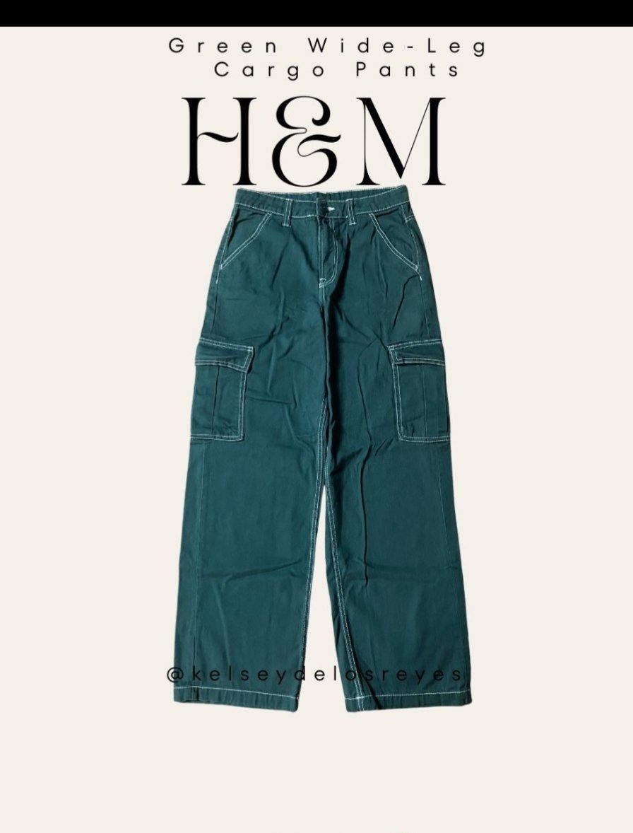 💚H&M 💚Cargo wed leg 💚 