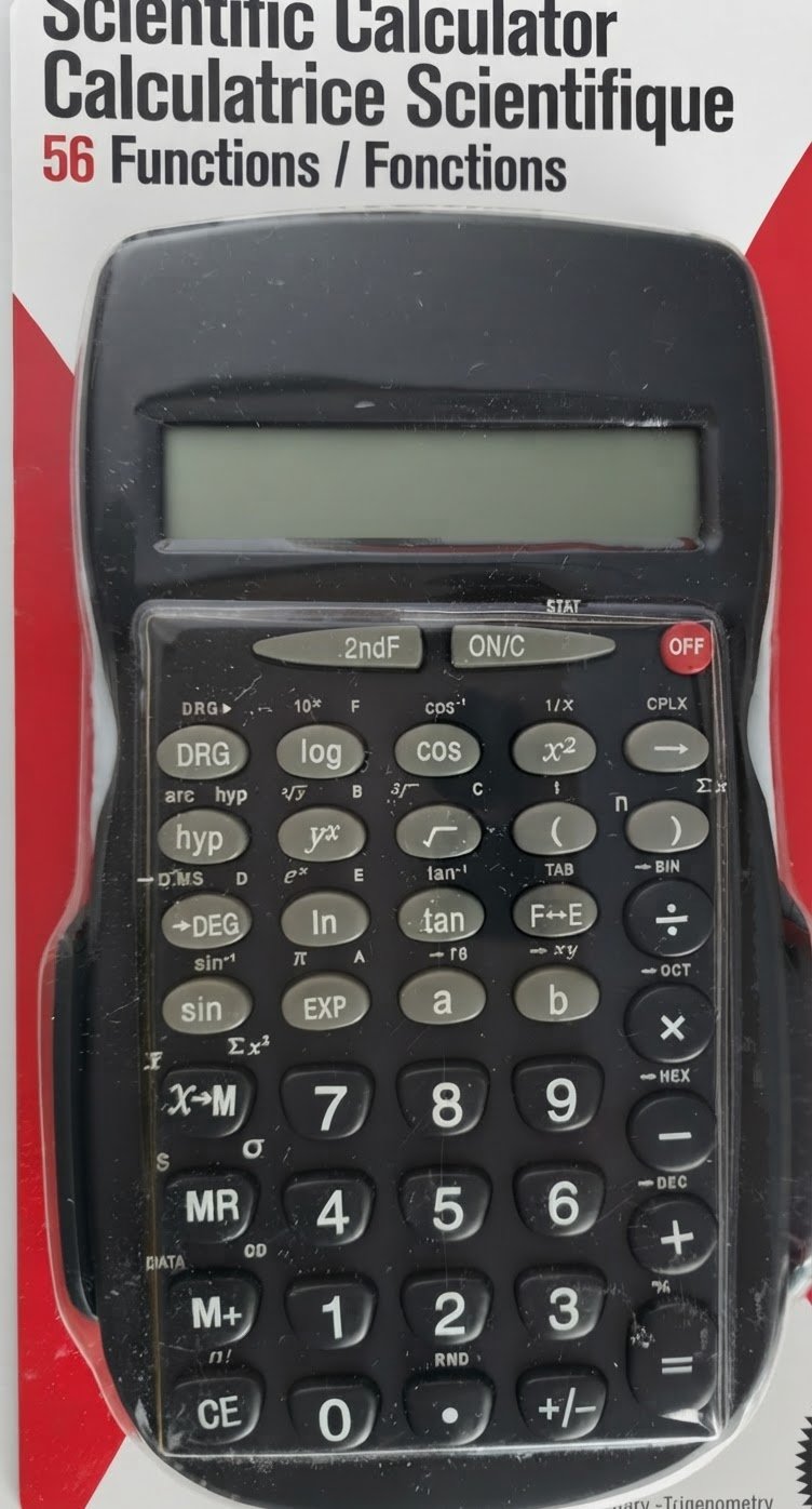 CALCULATRICE SCIENTIFIQUE ☘️ NEUF AVEC ÉTIQUETTE 