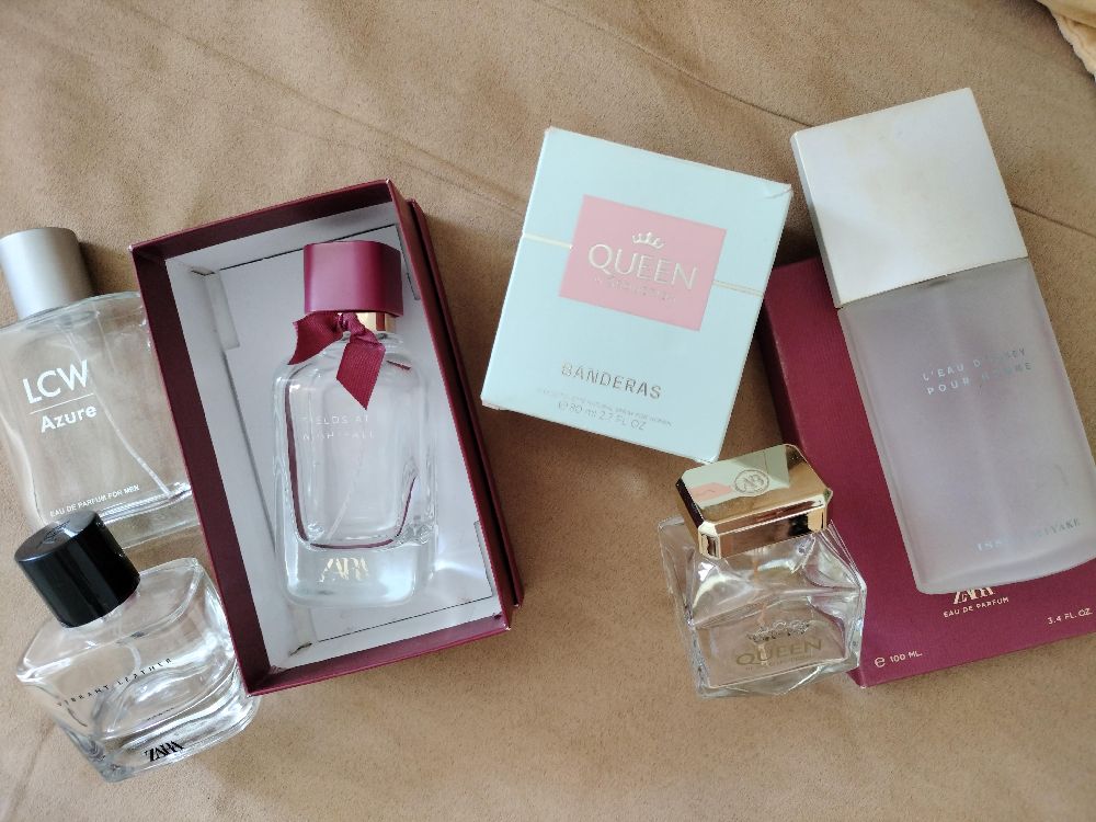 Eau daisy💫 Zara💫 QUEEN 👑 BANDERAS 💫☘️💫LOT DE  5 BOUTEILLES