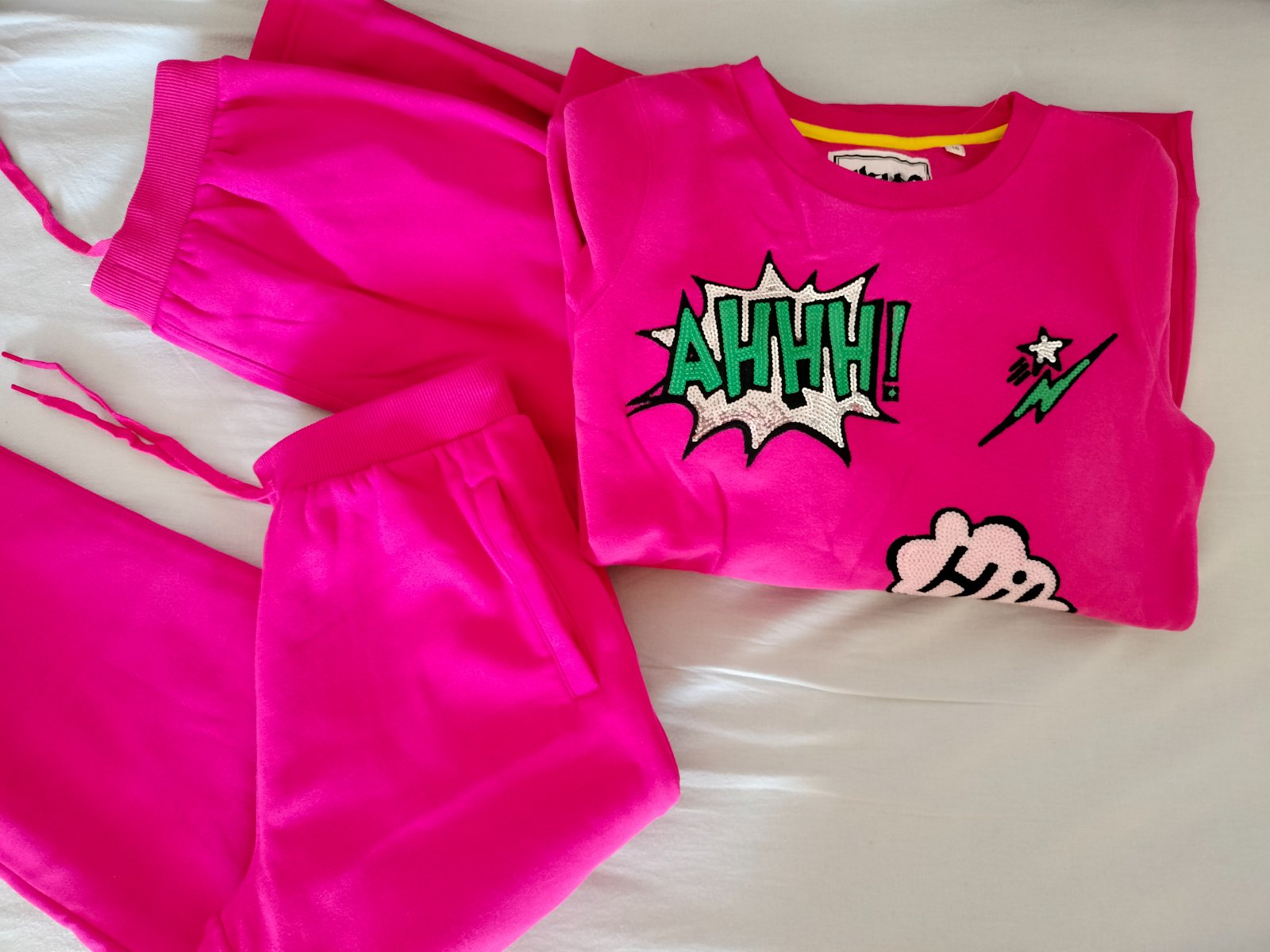 Pantalon et pull ☘️L/XL 💫  NEUF 💕 POLAIRE 