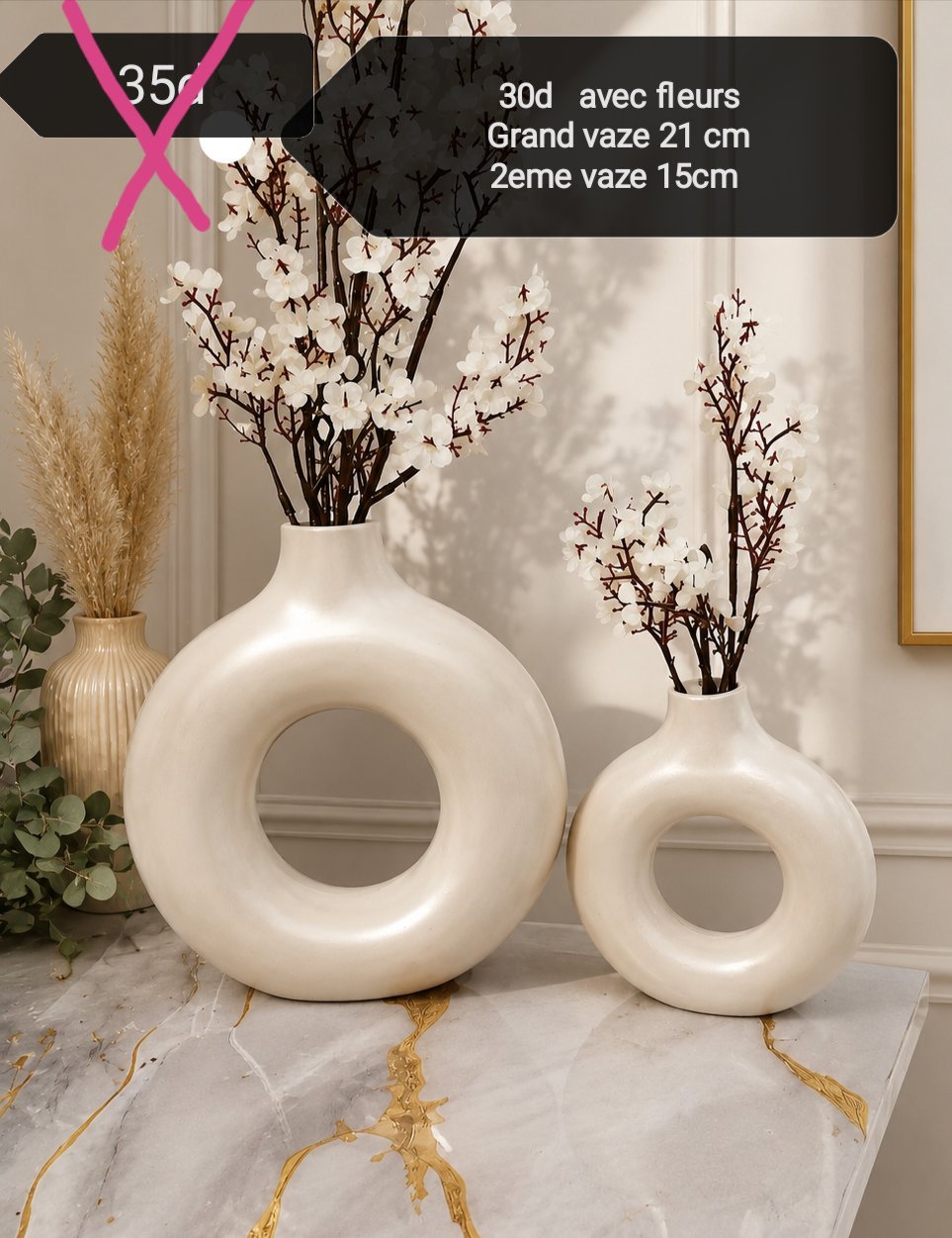 Vases de décoration 