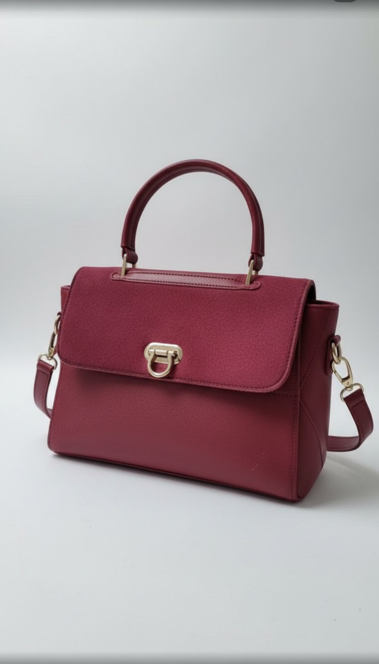Sac rouge bordeaux