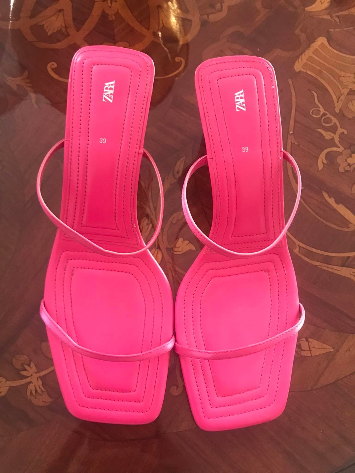 Mules a talons Zara