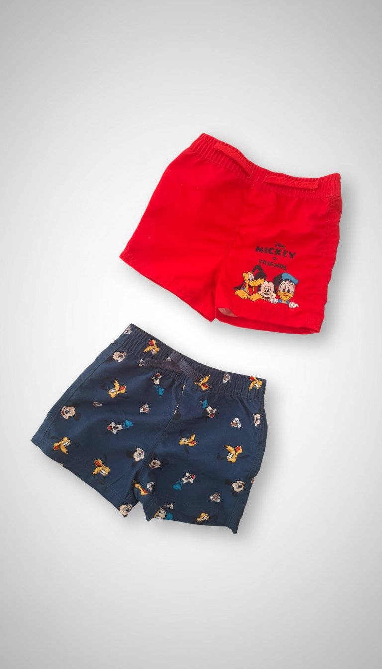 Lot de 2 short plage bébé Primark