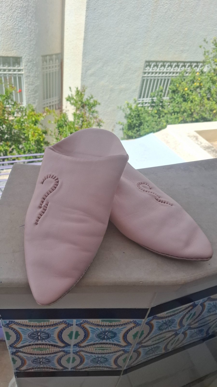 Balgha rose cuir 37/38