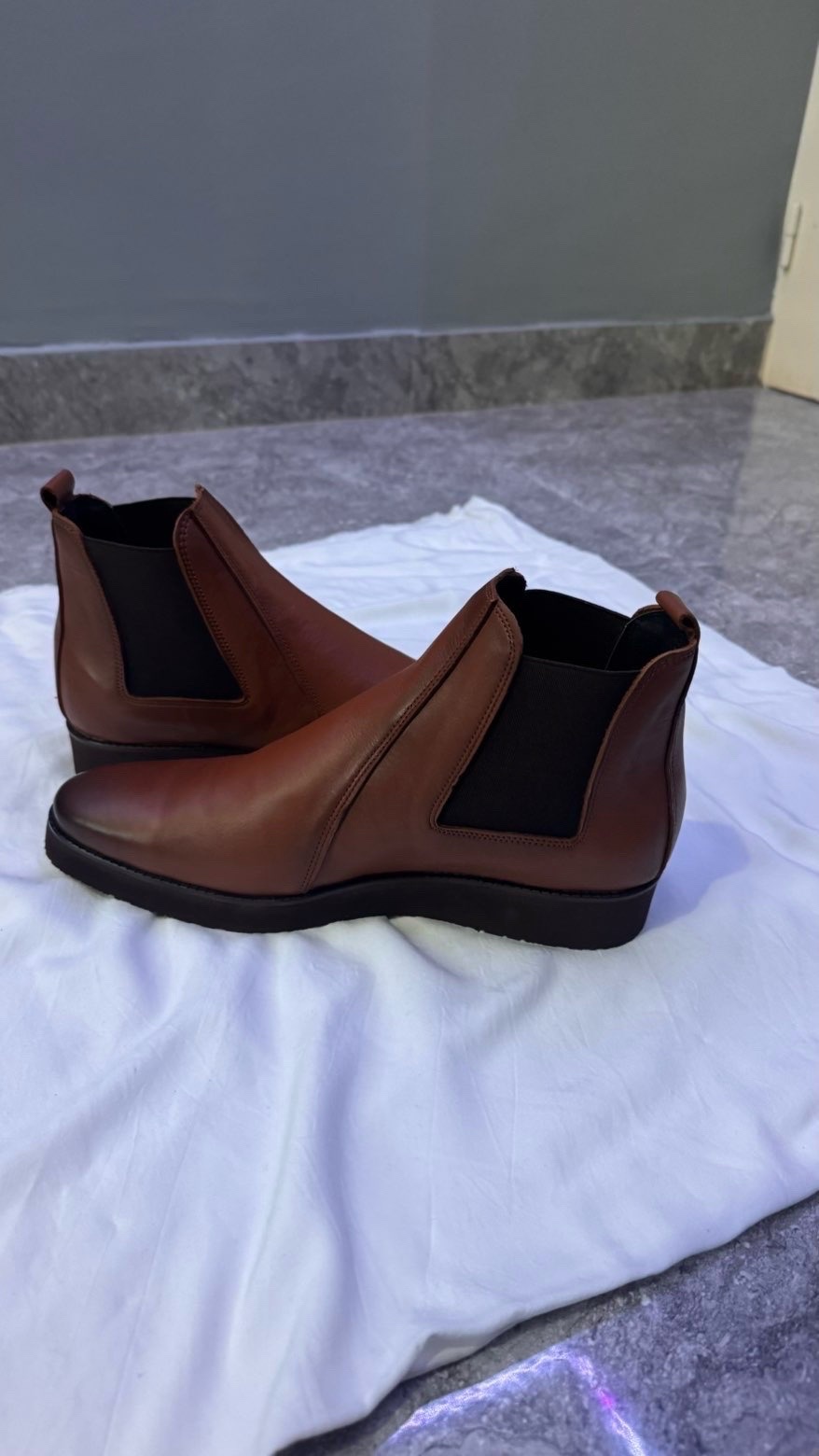 Boots cuire