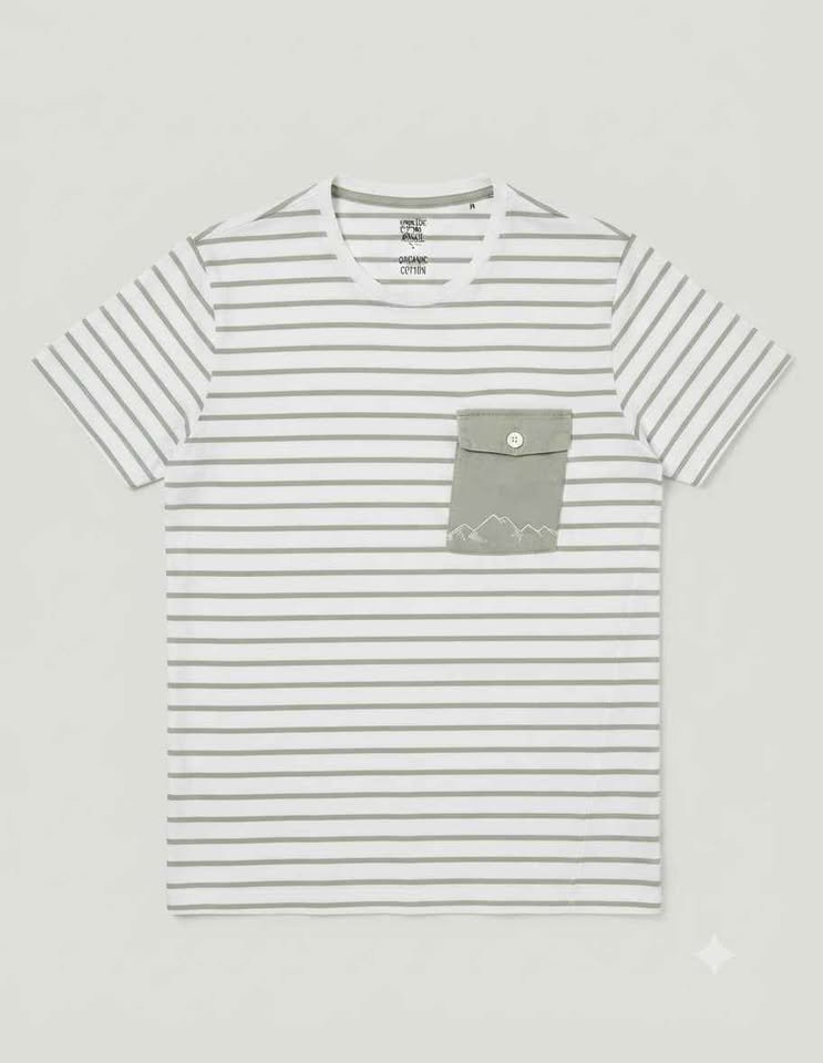 T-shirt Rayé Homme