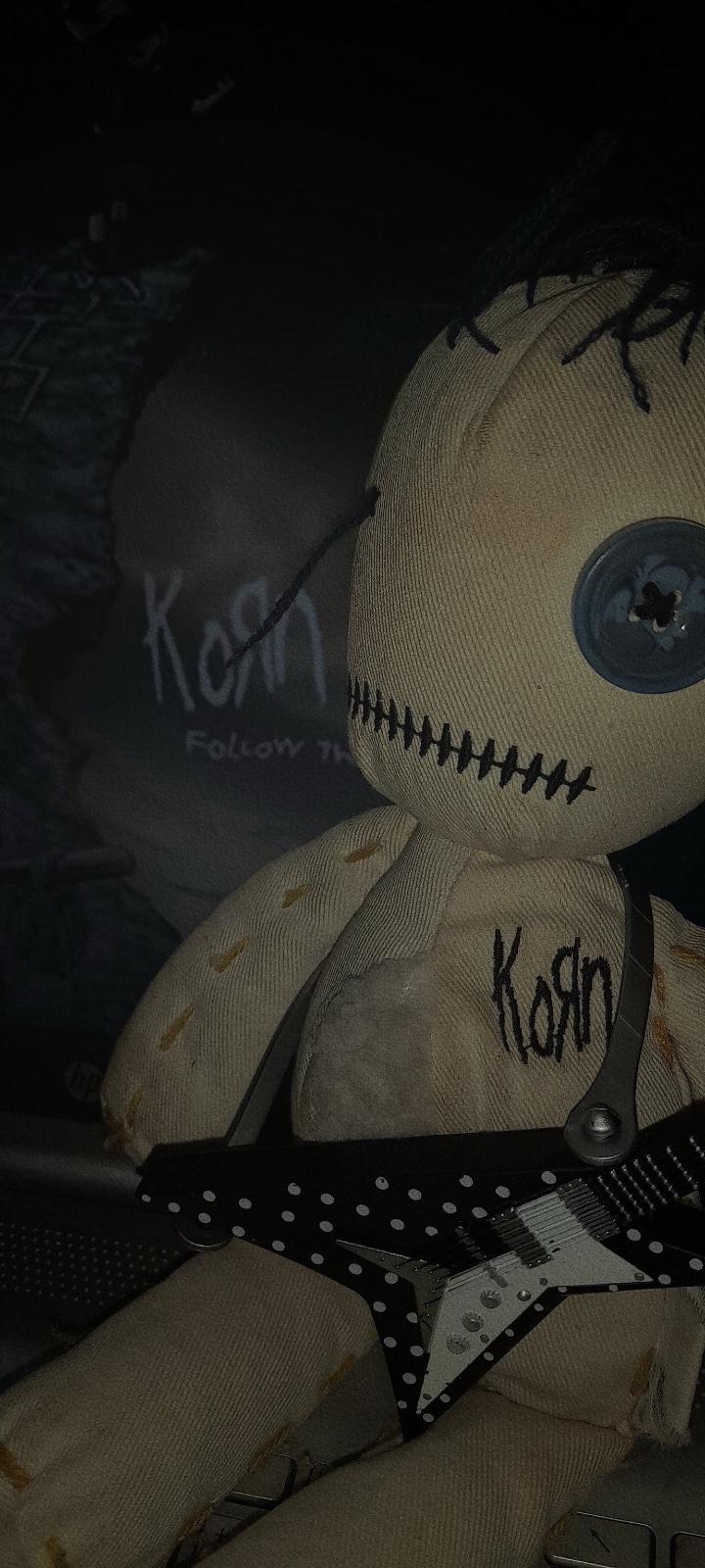 Official Korn "Issues" Limited Edition Plush Rag Doll.