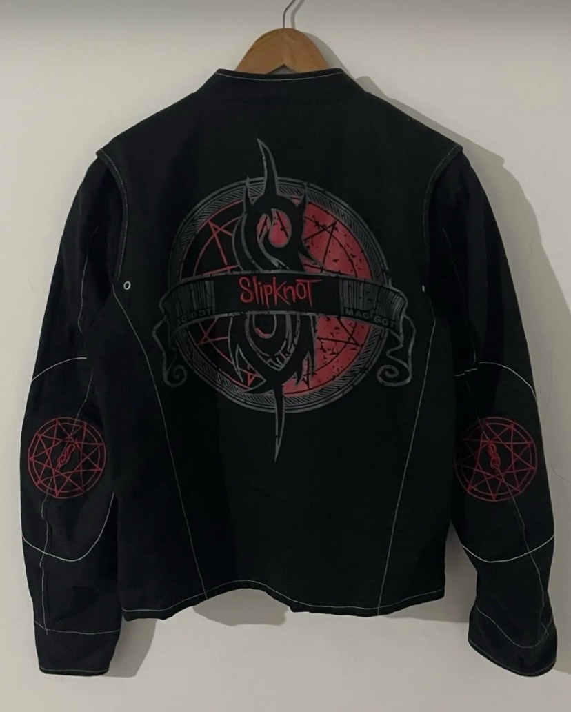 Vintage Slipknot Official Merch 2005 Biker/Windbreaker Jacket