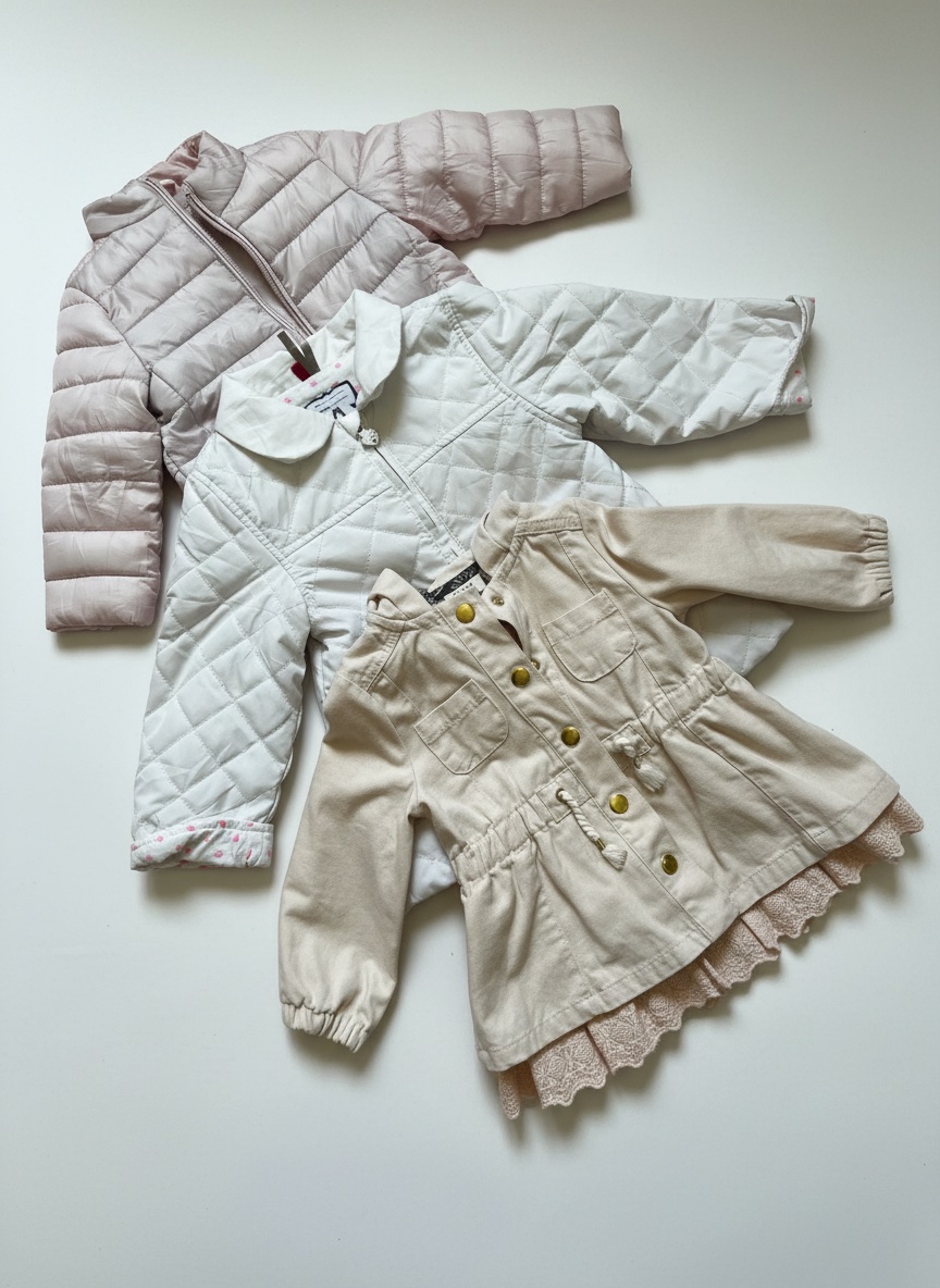 Pack 3 vestes printemps 12mois
