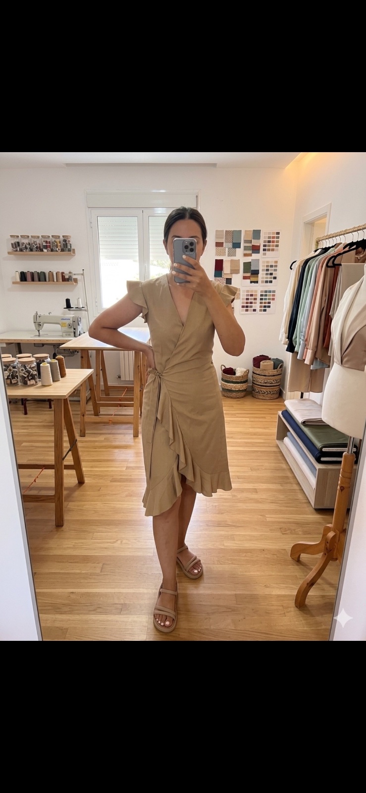 Robe croisee