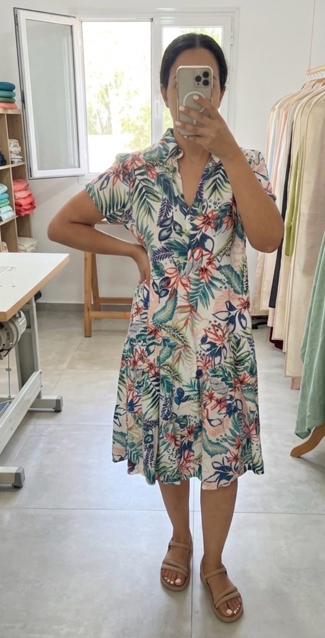 Robe fleurie 