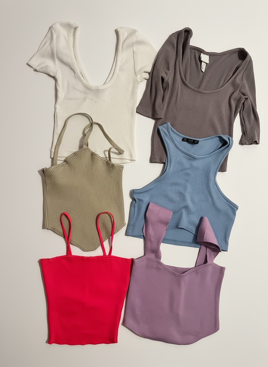 6 crop top 