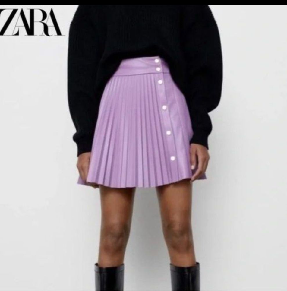 Jupe cuir