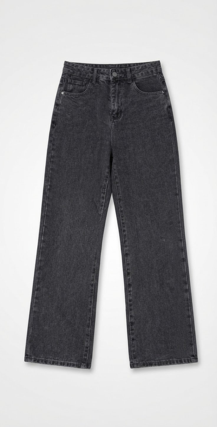 Pantalon large jean