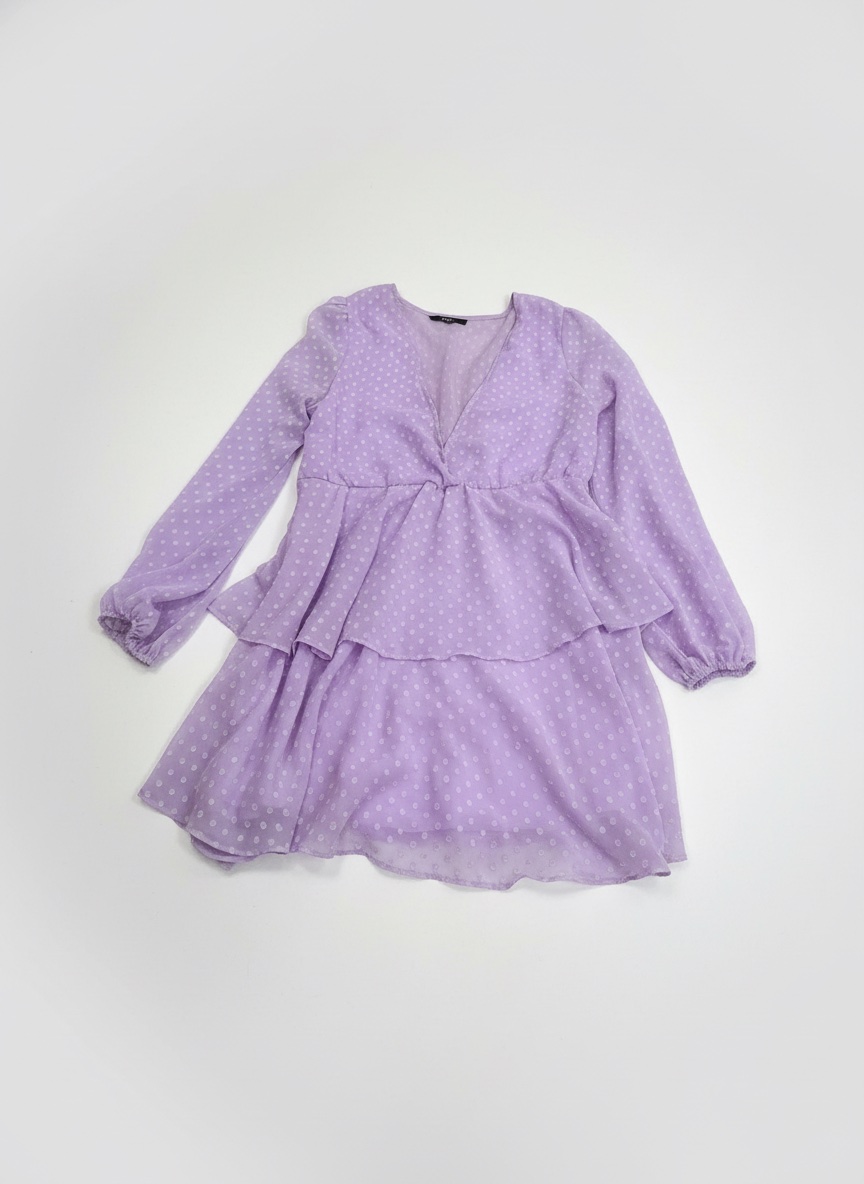 Robe violet 